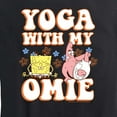 thumbnail image 3 of SpongeBob SquarePants - Yoga with My Omie - Women's Short Sleeve Graphic T-Shirt, 3 of 6
