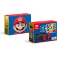 thumbnail image 1 of Nintendo Switch Console Reconditionnée (Bon État) avec Joy-Con Rouge - Mario Choisissez un Ensemble, 1 of 1