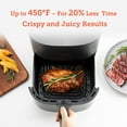thumbnail image 5 of COSORI Smart Air Fryer, 5 QT Compact 9-in-1 Oven, Preheat, 450°F Max, Dishwasher-Safe, Dark Gray, 5 of 11
