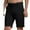 Black, variant on Iugvhana Mens Stretch Golf Shorts - Lightweight Cotton Casual Dress Work Flat Front Shorts with Pockets Breathable Pink 29