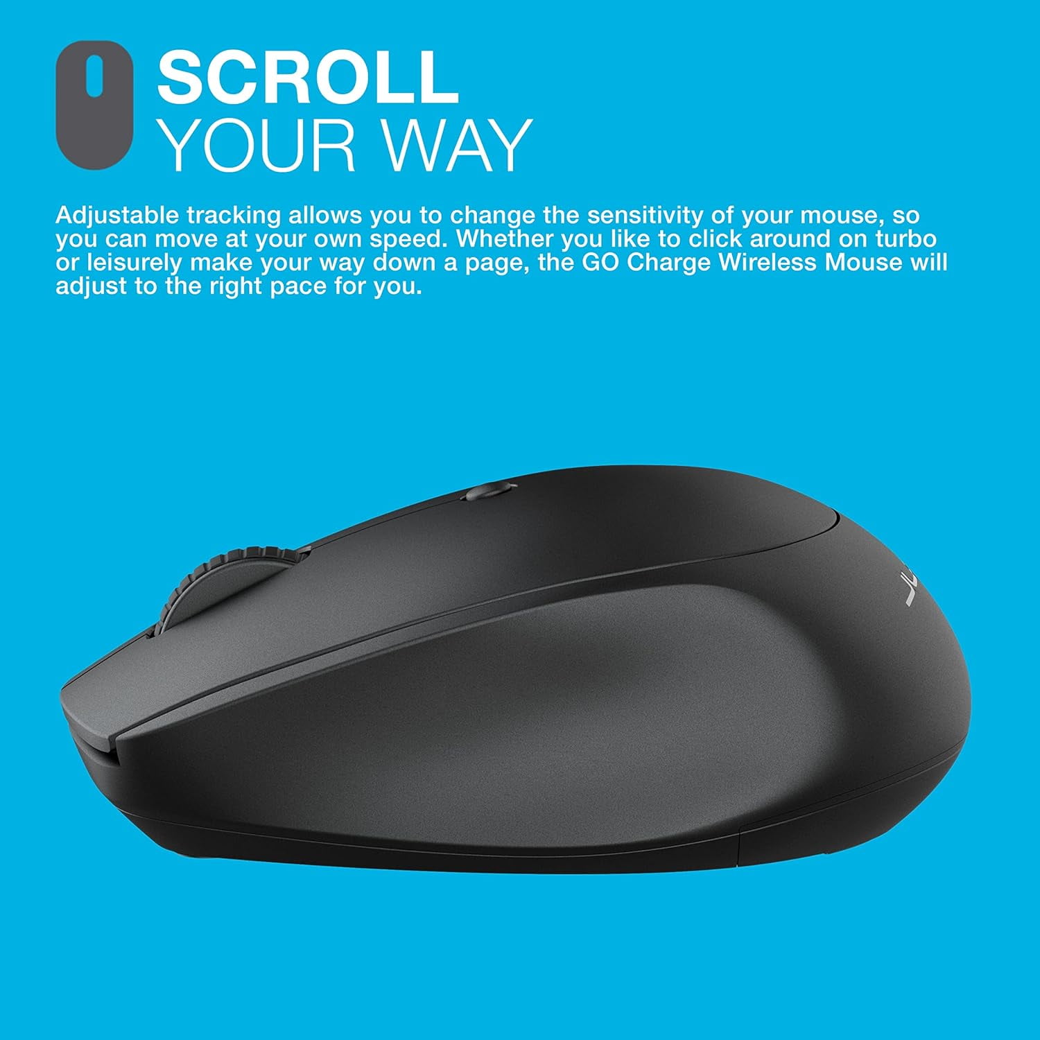JLab GO Wireless Keyboard and Mouse Bundle, Bluetooth or USB, For Mac, PC, Tablet