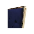 thumbnail image 2 of Best Master Furniture Natasha Eastern King Velvet Platform Bed, Blue, 2 of 3