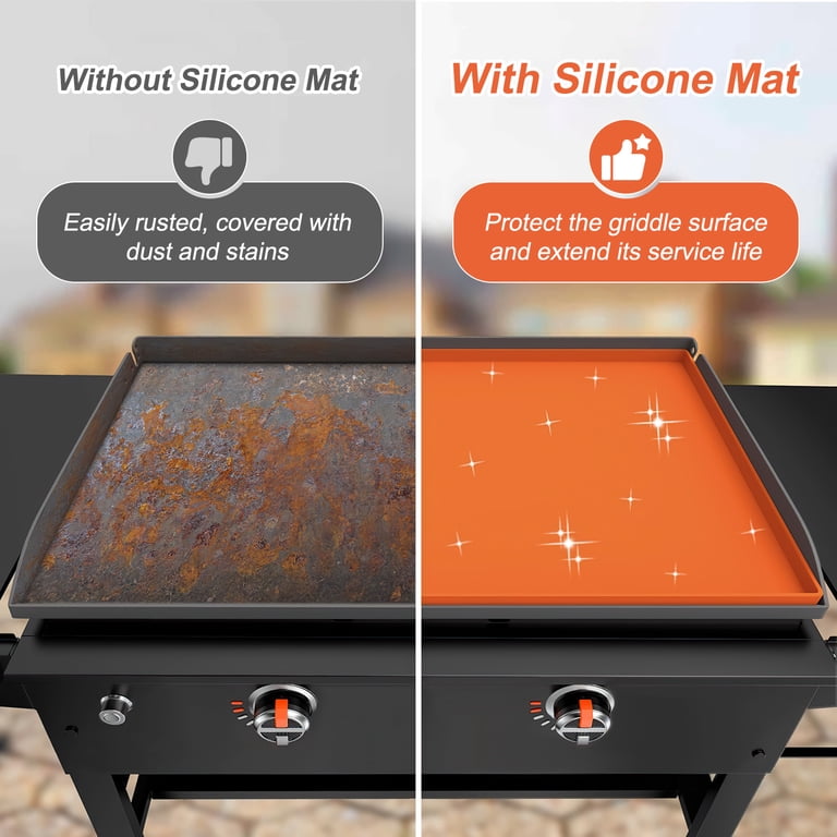 Gped Silicone Griddle Cover Mat, 28 Inch photo 4
