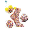 thumbnail image 3 of Deago 6 Pairs DIY Gift Socks for Women Girl Fuzzy Fluffy Socks Winter Slipper Socks Soft for Christmas With Gift Boxes Cupcake (Multi-color), 3 of 8