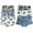 010+017, variant on Cozy Cotton Boxer Briefs for Little Boys - 6-Pack Assortment - Sizes 4T to 8T