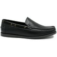 thumbnail image 2 of Aston Marc Men's Comfort Loafer Shoes, Slip-On Leather for Casual & Formal Wear - Black, Size 8.5, 2 of 6