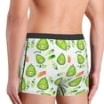 thumbnail image 5 of Haiem Kawaii Avocado Men's Boxer Briefs, Every Day Comfort Stretch Cotton Moisture-Wicking Underwear-Large, 5 of 9