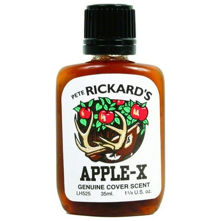 Pete Rickard Cover Scent Apple-X Deer Lure 1 1/4 oz. Bottle LH525