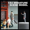 thumbnail image 1 of Figura de Diorama miniatura CUTICAT 1/64 personajes para diseño de escena, 1 of 8
