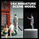 thumbnail image 1 of Figura de Diorama a escala 1/64 Hugo pintor de personajes, 1 of 8