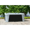 thumbnail image 2 of DayDream 3500L 6-Person 35-Jet Hot Tub - Portable Spa w/Ozone, Jacuzzi Pump, Exterior LED & Waterfall & Built-In Cooler, 2 of 5