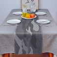 thumbnail image 4 of Table Runner Dresser Scarves 108 Inch Long, Gray Military Camouflage Army Art Linen Dining Table Runners Camo Forest Tabletop Scarf for Wedding Holiday Party Kitchen, 4 of 7