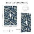 thumbnail image 3 of Disketp Nautical Style Decorative Light Switch or Outlet Wall Plate with Safety Cover-Style T, 3 of 6