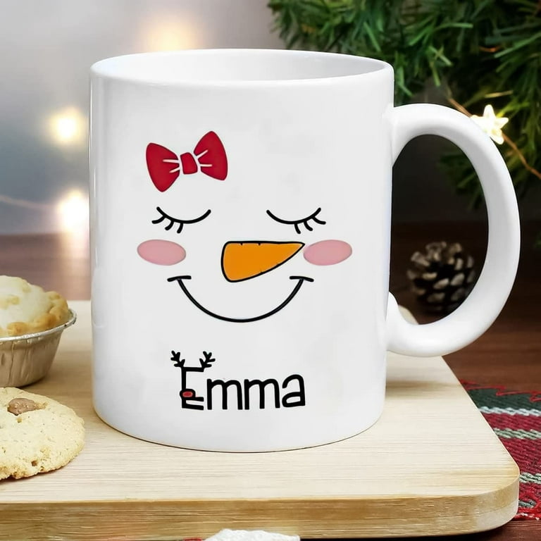 Kids Cocoa Mug, Xmas Season Travel Mug, Personalized Christmas