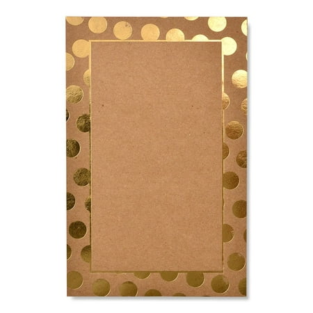 gartner foil dots count invitation studios kit gold