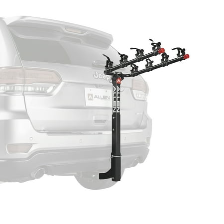 Allen Sports 4-Bicycle Hitch Mounted Bike Rack Carrier