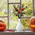 thumbnail image 4 of 1Pc Clearance Under $3 Artificial Halloween Pick Halloween Branch Plastic For Vase Arranging Halloween Branches Black Stem With Pumpkin (G), 4 of 7