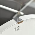 thumbnail image 4 of Reloj de pared de lujo de estilo nórdico con cristal silencioso for salones., 4 of 7
