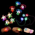 thumbnail image 2 of 12 Pcs Jouet Lumineux Bracelet LED Créatif Collier LED pour Enfants, 2 of 10