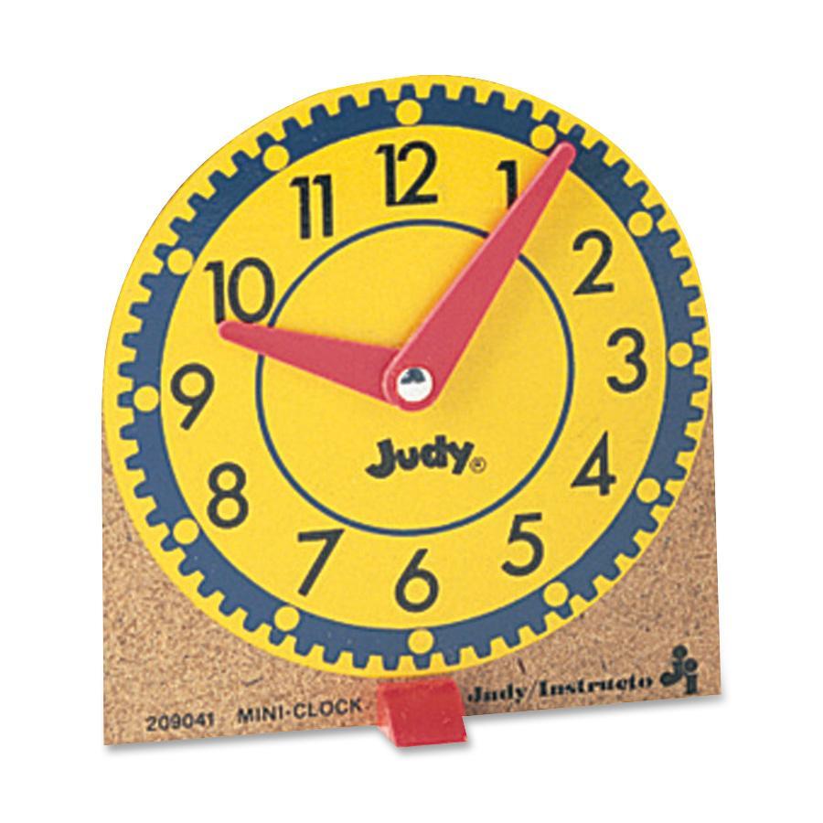 Carson Dellosa Education, CDP0768223202, Mini Judy Clocks, 12 / Set