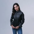 thumbnail image 2 of CHAMARRA RENATA PIEL BORREGO NEGRO, 2 of 4