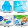 thumbnail image 5 of Anillos de natación para bebés, flotador de natación para niños, flotadores de bebé para piscina, ayuda de entrenamiento de natación, flotadores de piscina de PVC para niños pequeños de 6 a, 5 of 5
