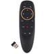 thumbnail image 1 of Control remoto G10s 2,4g Air Mouse Control remoto para televisores inteligentes con aprendizaje por infrarrojos y interruptor de voz, negro, 1 of 5