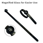 Ring Sizer Measuring Tool Reusable Finger Size Gauge Jewelry Sizing Tool 1-17 USA Rings Size 2Pcs