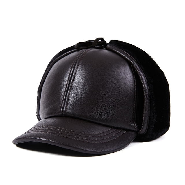 Casquette Plate à Visière Automne Hiver pour Hommes, Coussinets Réglables, Béret de Conduite, Mode