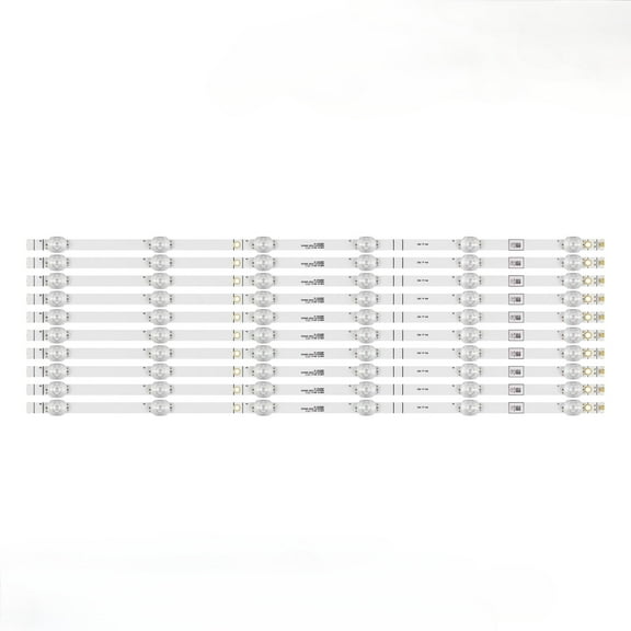 10Pcs LED Backlight Bars For Hisense 65H6570F 65H6510G H65B7100 65H6590F 65H7709 H65B7300 HE659XH H65B7100 65R6E1F LB6507M LB65084 HD650S1U81-K1 CRH-BX65S1U013030T10068BR-REV1.1