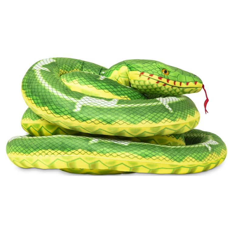 Melissa Doug Giant Boa Constrictor Snake Lifelike Plush Stuffed