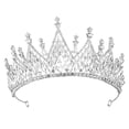thumbnail image 1 of Crown Adorable Glitter Decoration for Christmas Bride Rhinestone Decor, 1 of 9