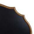 thumbnail image 4 of Kate and Laurel Leanna Decorative Scalloped Metal Chalkboard, 24 x 36, Gold, Framed Rounded Oval Vintage Chalkboard for Unique Display, Organization, and Decor, 4 of 8