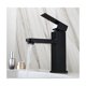 thumbnail image 4 of Basin Mixer Black Basin Faucet 304 Stainless Steel Adjustable Hot and Cold, 4 of 5