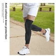 thumbnail image 4 of Knee Braces, [2 Pack] Double Crashproof Knee & Calf Pads, Thigh Compression Leg Sleeves Protection for Youth Adults Sports Football Basketball Volleyball Running Baseball, 4 of 11