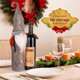 thumbnail image 3 of Juego de 3 fundas para botellas de vino navideñas CHAO con diseño de gnomo, 3 of 5