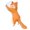 B, variant on VerPetridure Children's Adult Toy Cat Mobile Phone Holder Cute Cat Gift Portable Creative