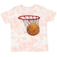 thumbnail image 3 of Inktastic Basketball Swish Boys or Girls Toddler T-Shirt, 3 of 5