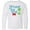 AA-White, variant on Inktastic Life is Better at the Beach Crab and Palm Tree Long Sleeve Youth T-Shirt