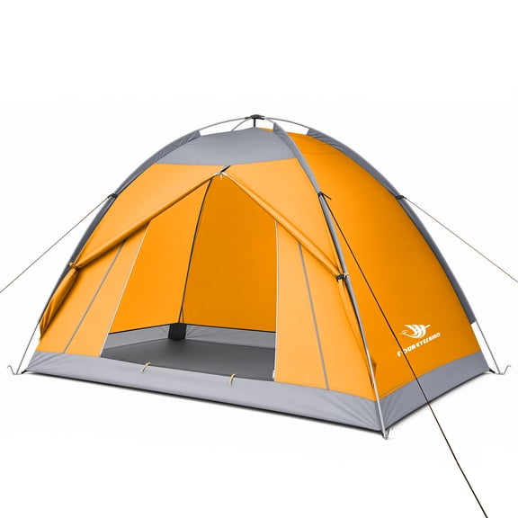 Arctic Lemmings 1 2 Person Single Backpacking Tent - Lightweight, Waterproof & Windproof, Double Layer Easy Setup with Two Doors