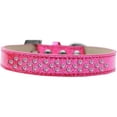 thumbnail image 1 of Sprinkles Ice Cream Dog Collar Light Pink Crystals Size 14 Pink, 1 of 1