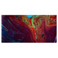 thumbnail image 2 of Dark Red Abstract Acrylic Paint Mix - Abstract Art on Canvas, 2 of 3