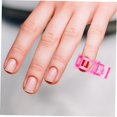 thumbnail image 3 of 40 Pcs Nail Clip Crystal Glue Manicure Pink Abs, 3 of 5