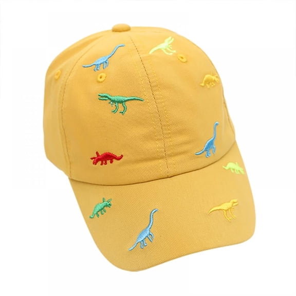 Summer Baby Boy Baseball Hat Cute Cartoon Dinosaur Infant Visor Caps Cotton Toddler Boys Sun Hats