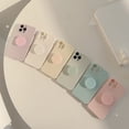 thumbnail image 3 of Macarons Teléfono Móvil Con Soporte De Silicona tpu Funda Para iphone 11 12 13 14 pro max plus, 3 of 4