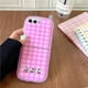 thumbnail image 5 of Sanrio Hello Kitty Cat Hidden bracket Pink Phone Case For Samsung Galaxy Z Flip 3 4 5 5G ZFlip5 ZFlip4 Flip5 Flip4 5G Soft Cover, 5 of 5