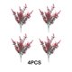 thumbnail image 2 of Advancent 4 unids/set planta falsa de larga duración elegante y versátil para espacios interiores y exteriores bajo mantenimiento Decoración Rojo atardecer, 2 of 6