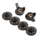 thumbnail image 3 of Copa De Dirección De Cubo De Rueda RC, Juego De Copa De Dirección De Cubo De Rueda De Equilibrio Mejorado Profesional Duradero Para Coche 1/24 RC Crtynell Brass Wheel Hub Steering Cup, 3 of 8