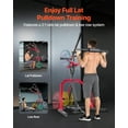 thumbnail image 2 of VEVOR Home Gym Equipment, Leverage Gym with 2:1 Ratio LAT Low Row System, Strength Training Machine for Squats Deadlifts Bench Press Bicep Curls, Home Gym Machine,Adjustable Full Body Workout Station, 2 of 9