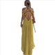 thumbnail image 4 of Vestido de Fiesta con Cuello Halter y Nudo de Cuerda para Mujer (Verano 2024) Color Matcha Talla Única, 4 of 10